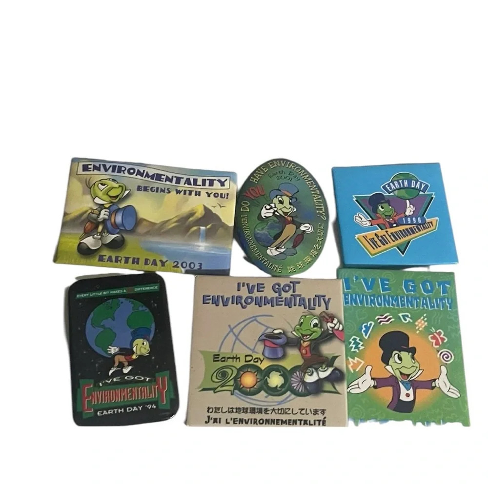 VTG Disney Jiminy Cricket "I've got Environmentality" 1994,1996, 1997, 2000